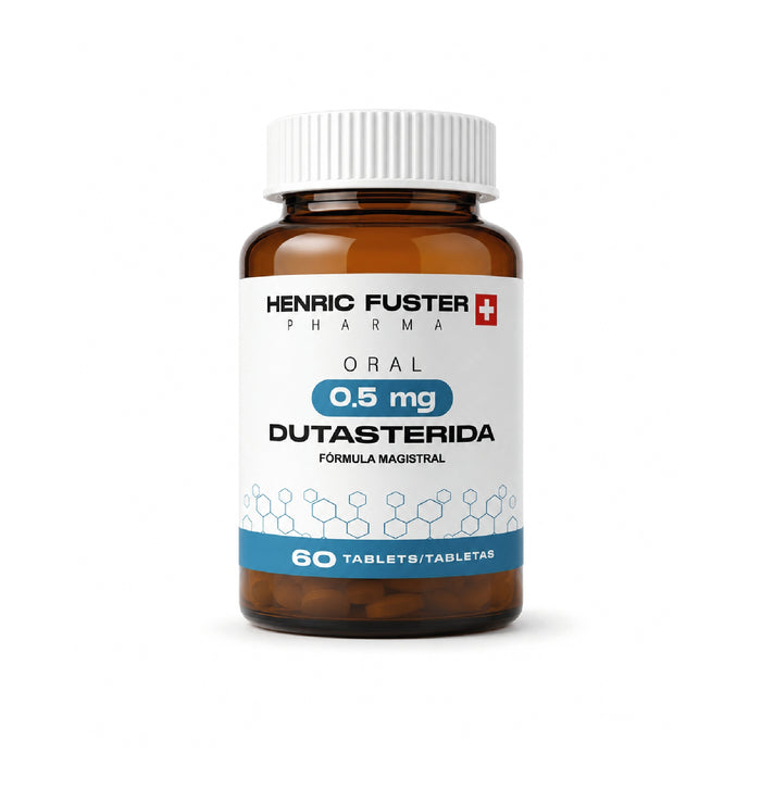 Dutasterida 0.5 mg con 60 tabletas tratamiento para 60 dias