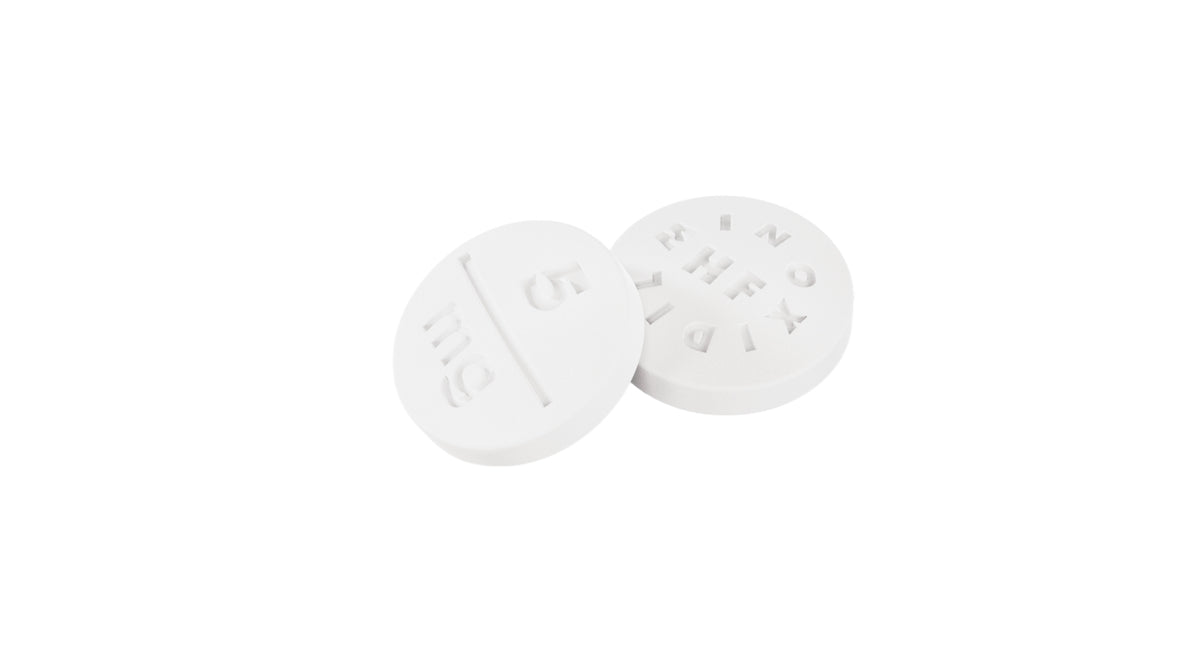 Minoxidil 5 mg con 60 tabletas para 2 meses de tratamiento